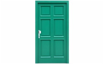drzwi zewnętrzne drewniane, model drzwi Iwona