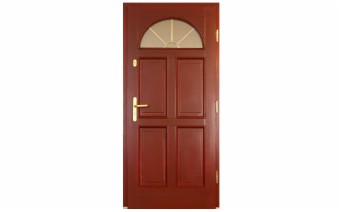 drzwi zewnętrzne drewniane, model drzwi Diana W-2