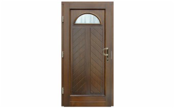 drzwi zewnętrzne drewniane, model drzwi Aneta