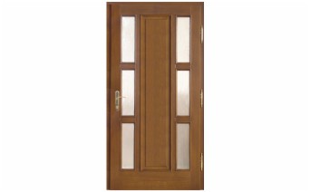 drzwi zewnętrzne drewniane, model drzwi Beata1