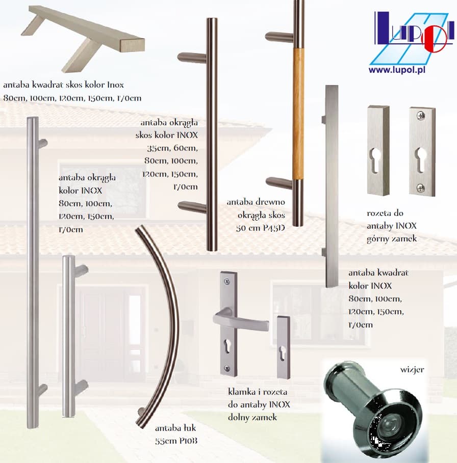 Door handles and pulls