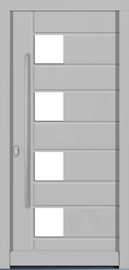 Drzwi drewniane zewnętrzne LUPOL, model DW-04