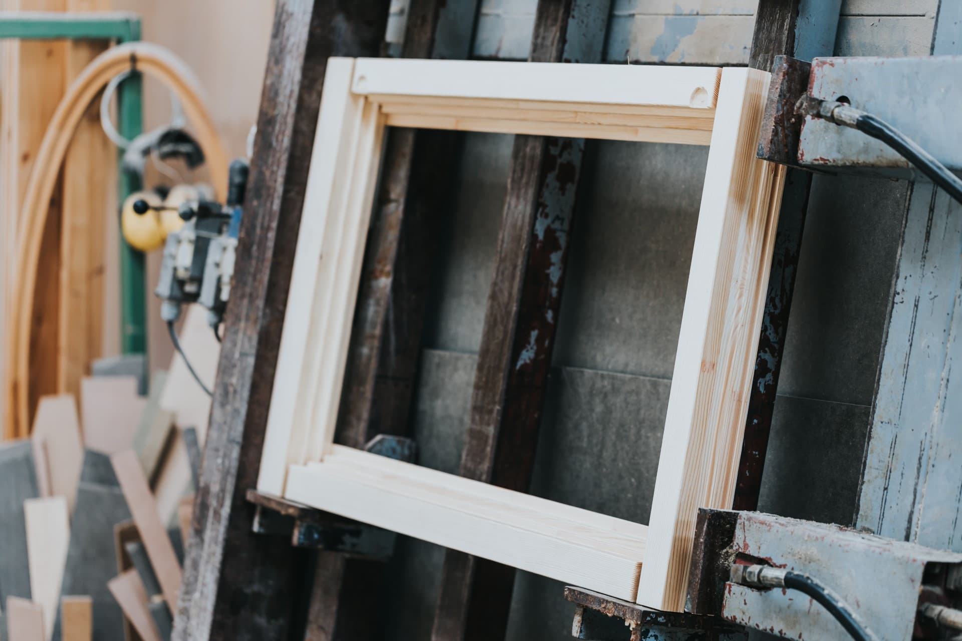 Holzfenster